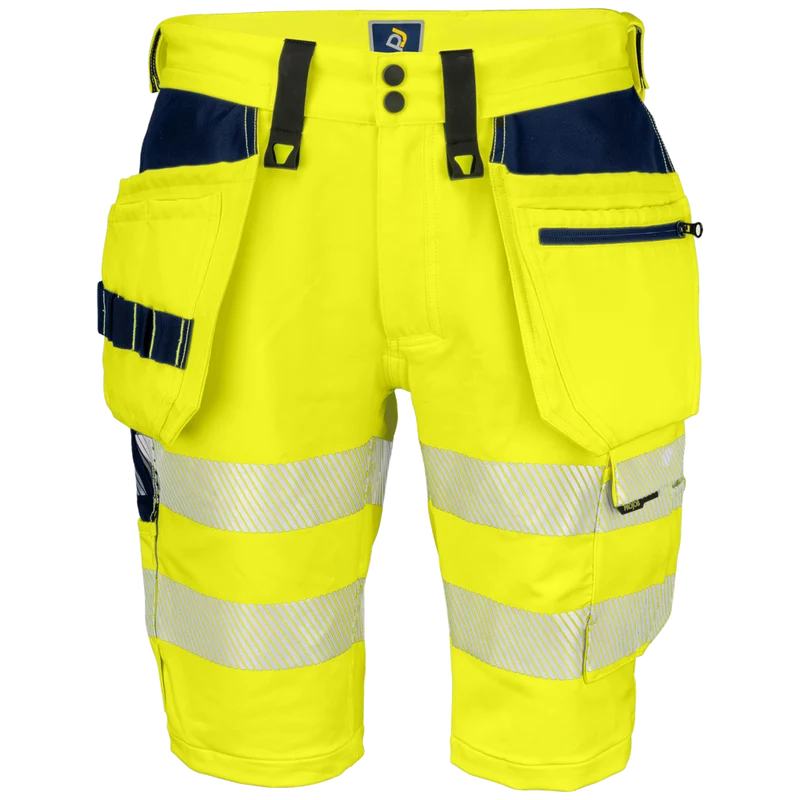 Projob Workwear 6575 Signalisatie Stretchshort Met Spijkerzakken EN ISO 20471 Klasse 2 646575