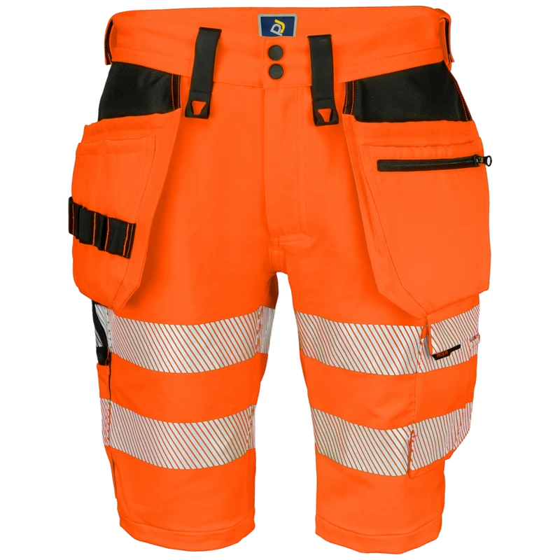 Projob Workwear 6575 Signalisatie Stretchshort Met Spijkerzakken EN ISO 20471 Klasse 2 646575
