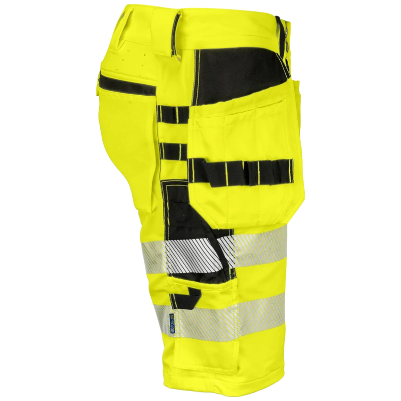 Projob Workwear 6575 Signalisatie Stretchshort Met Spijkerzakken EN ISO 20471 Klasse 2 646575