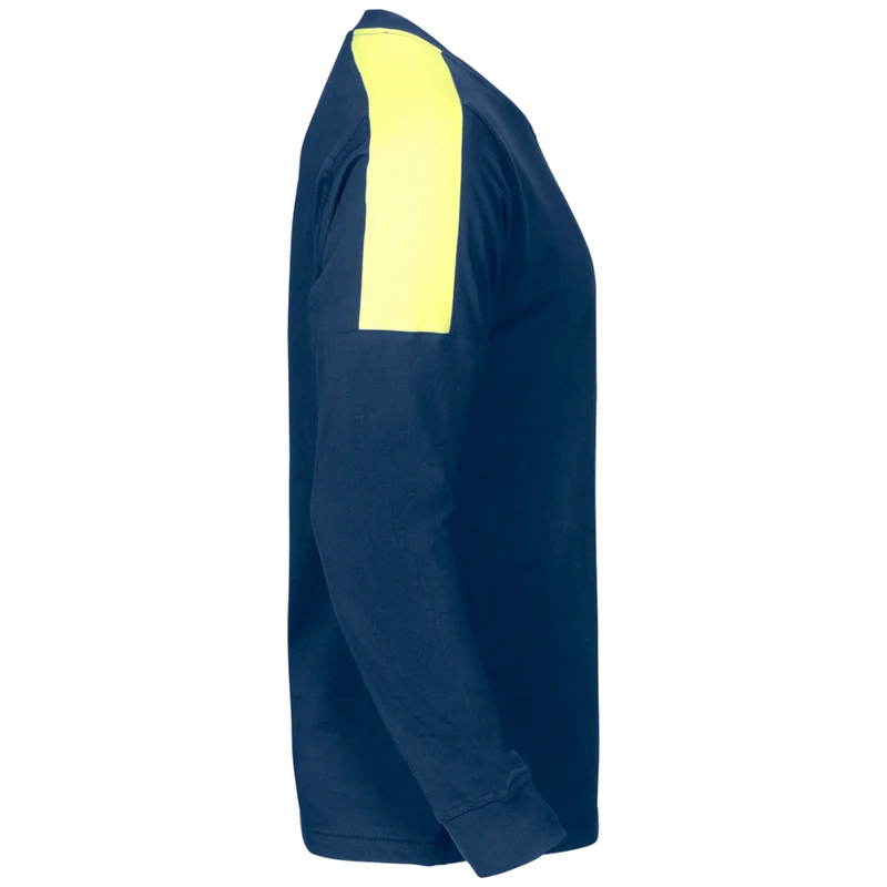 Projob Workwear 2020 T-Shirt Lange Mouwen Met Fluo Inzetstukken 642020