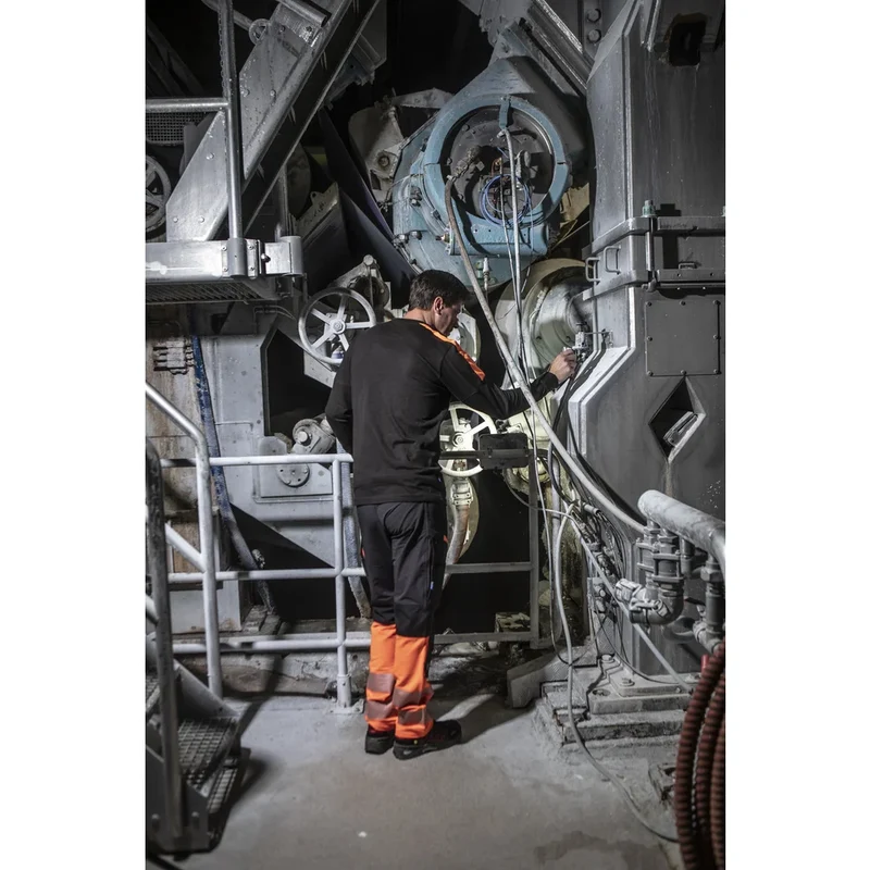 Projob Workwear 2020 T-Shirt Lange Mouwen Met Fluo Inzetstukken 642020