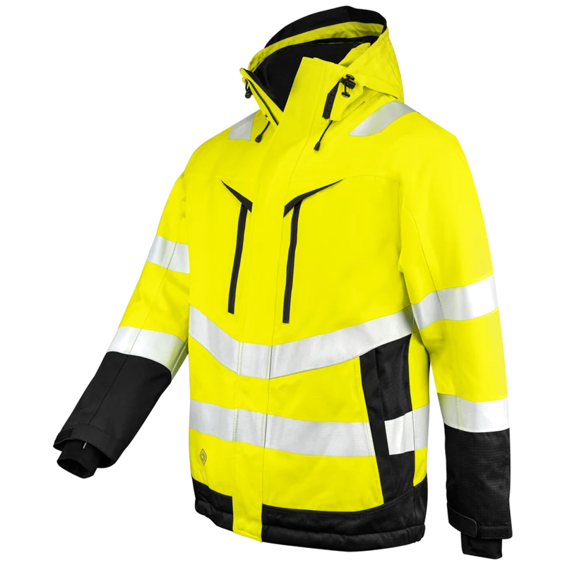 Projob Workwear 6453 Gevoerde Signalisatiejas EN ISO 20471 Klasse 3 646453