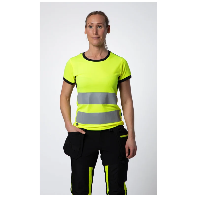 Projob Workwear 6012 Signalisatiet-Shirt EN ISO 20471 Klasse 2 Dames 646012