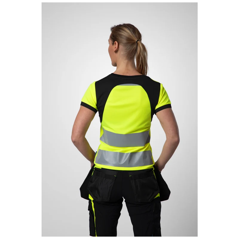 Projob Workwear 6012 Signalisatiet-Shirt EN ISO 20471 Klasse 2 Dames 646012