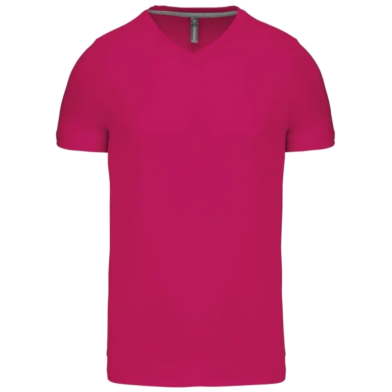 Kariban T-shirt V-hals korte mouwen K357