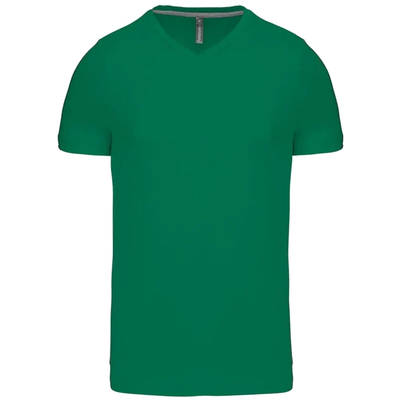 Kariban T-shirt V-hals korte mouwen K357
