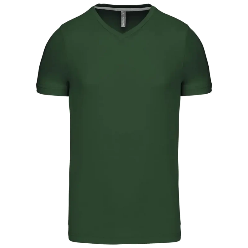 Kariban T-shirt V-hals korte mouwen K357