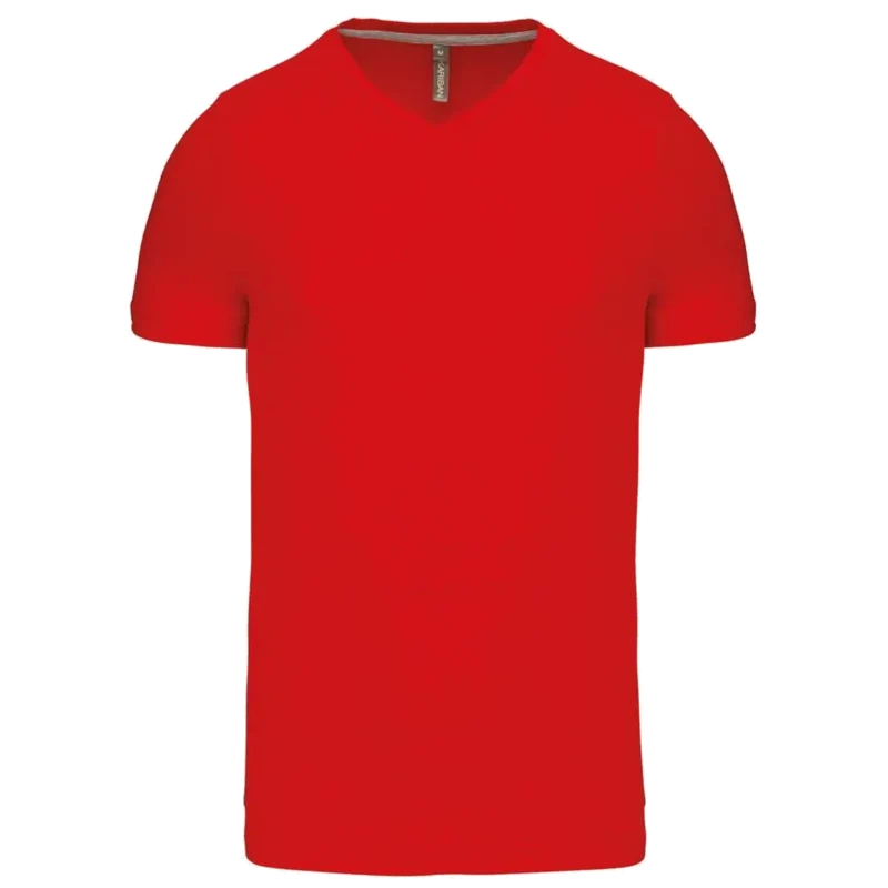 Kariban T-shirt V-hals korte mouwen K357