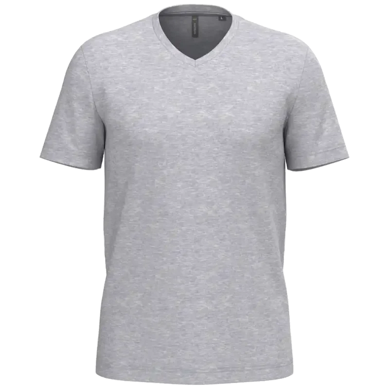 Kariban T-shirt V-hals korte mouwen K357
