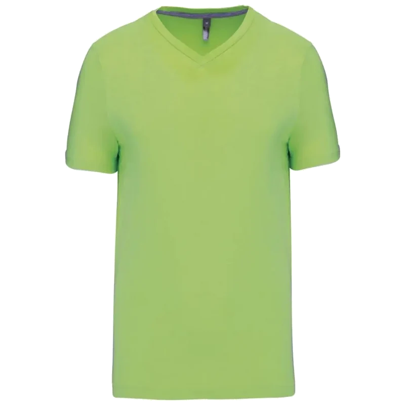 Kariban T-shirt V-hals korte mouwen K357