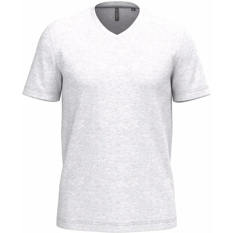 Kariban T-shirt V-hals korte mouwen K357