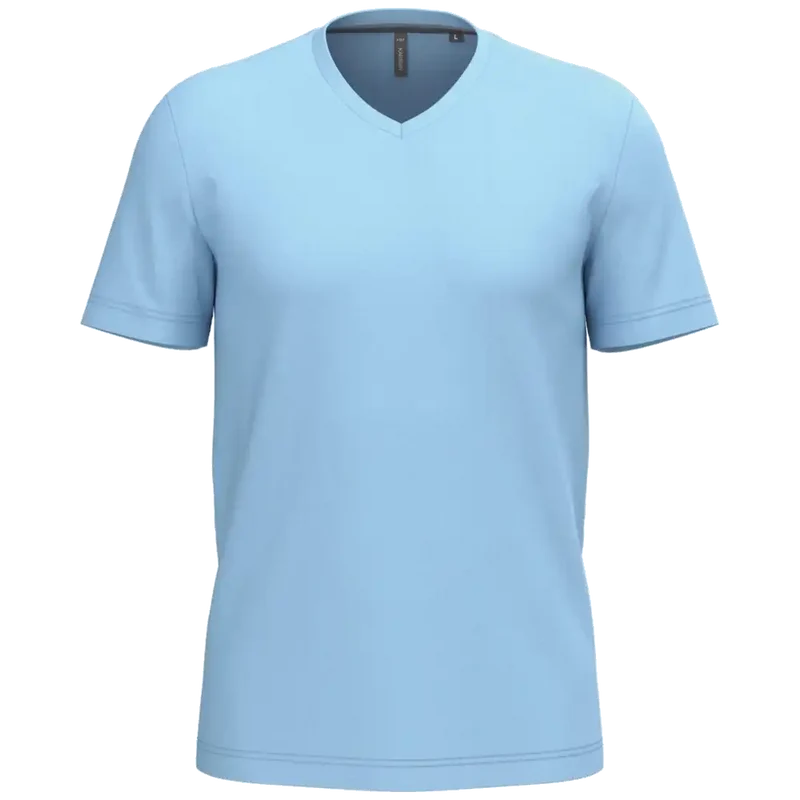 Kariban T-shirt V-hals korte mouwen K357
