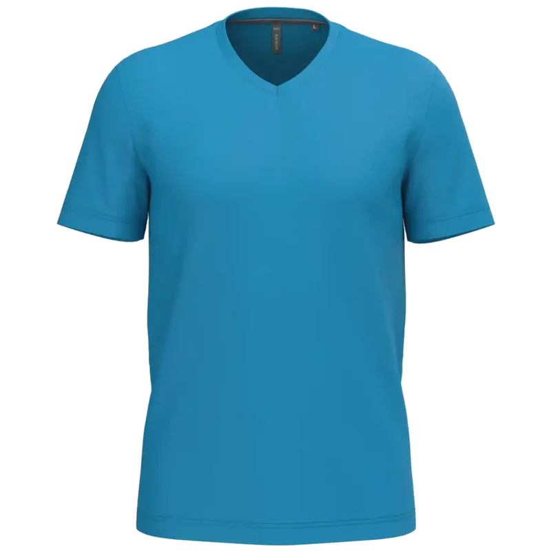 Kariban T-shirt V-hals korte mouwen K357