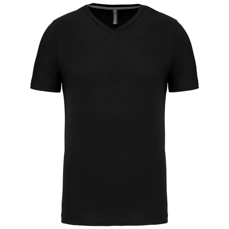 Kariban T-shirt V-hals korte mouwen K357