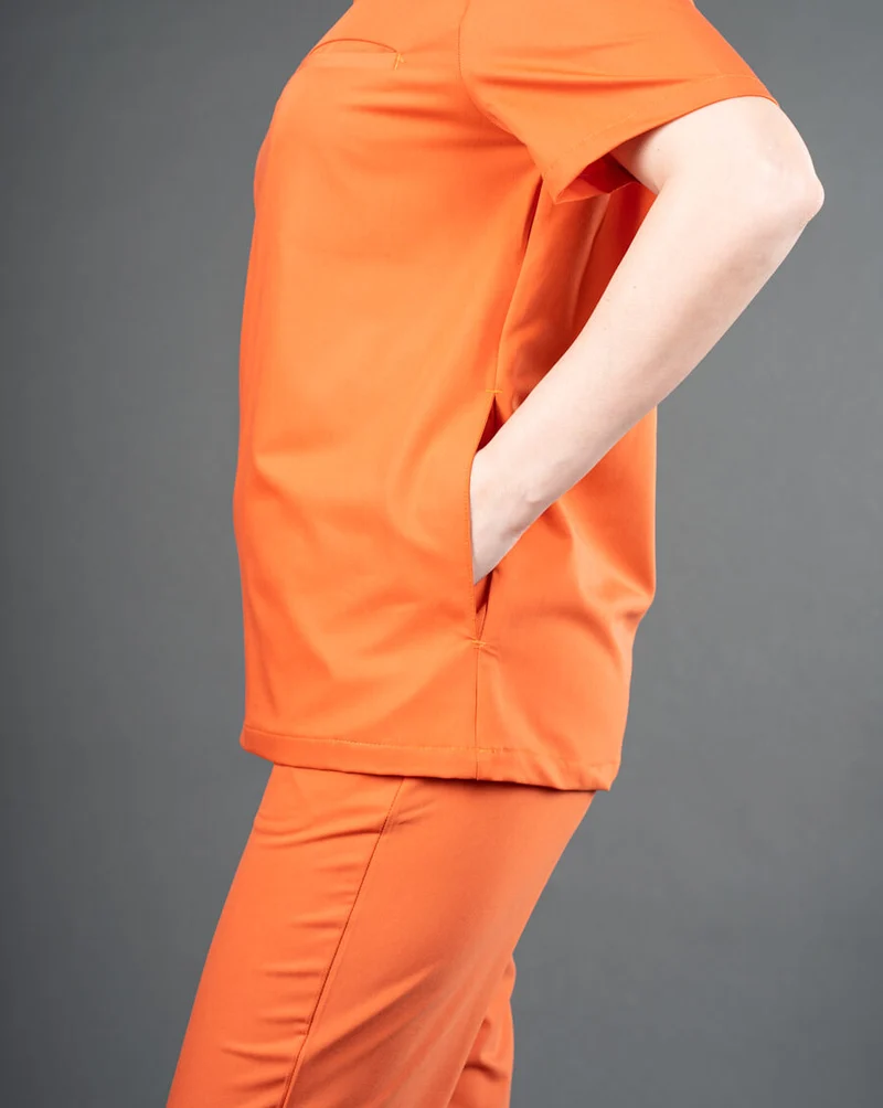 Strech Scrub - Oberteil / ISM 5701 Orange