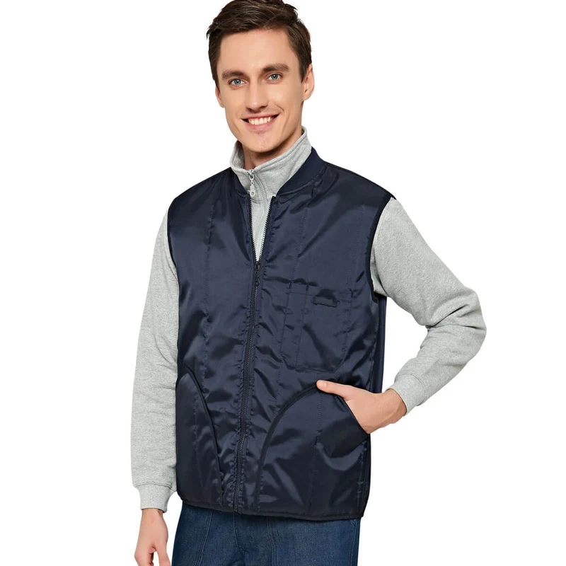Oxford Mix Weste / ISM 4312 Marineblau