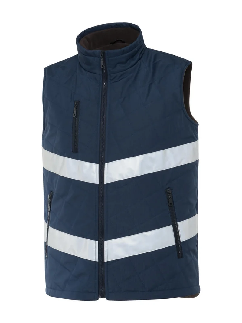 Weste Mit Reflektorstreifen / ISM 4311 Marineblau