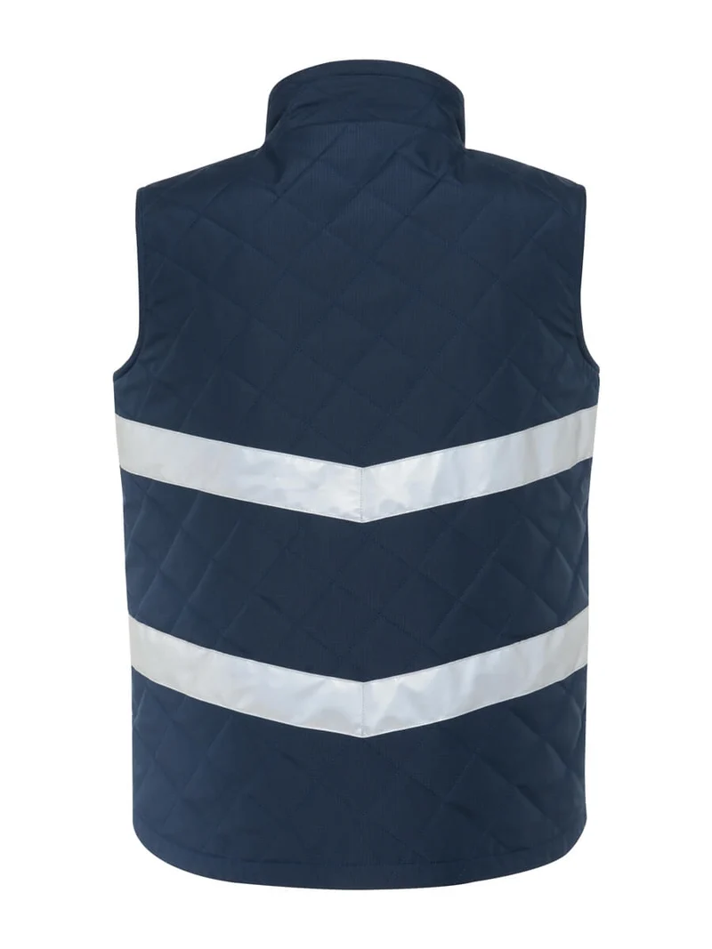 Weste Mit Reflektorstreifen / ISM 4311 Marineblau