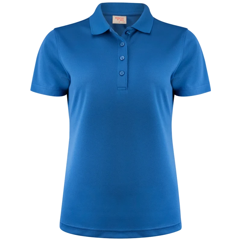 Printer Red Smash Polo Dames 2265029