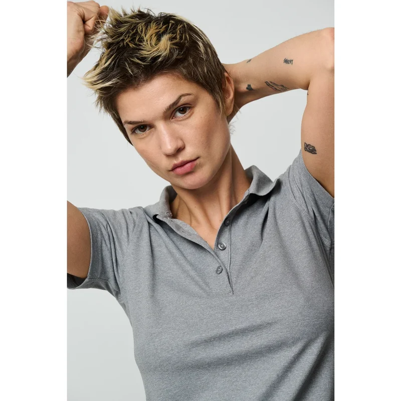 Printer Red Smash Polo Dames 2265029