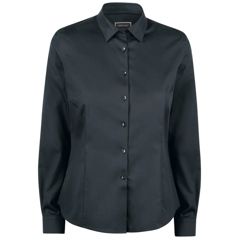 James Harvest & Frost Black Bow 60 Dames Blouse 2906003