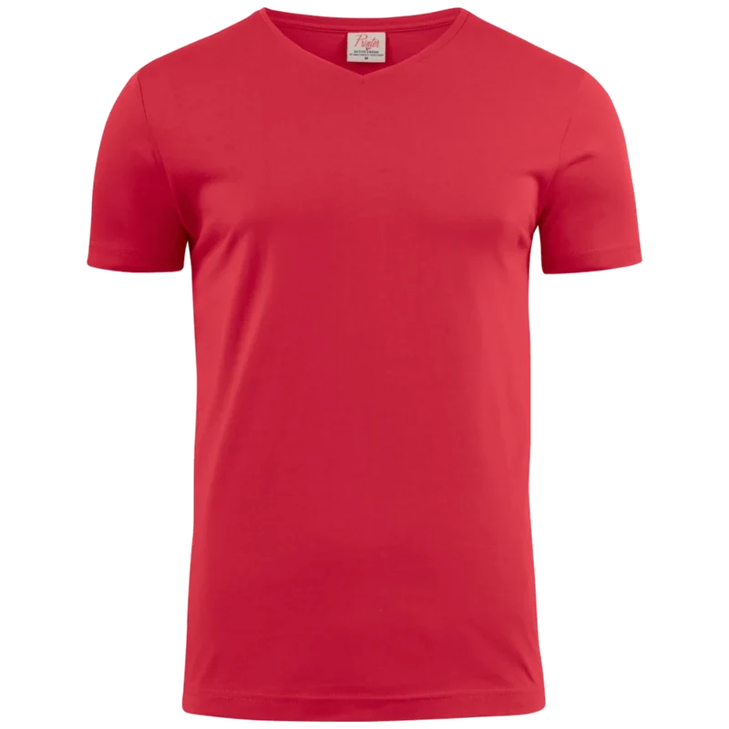 Printer Essentials Heavy V-neck T-Shirt Heren 2264024