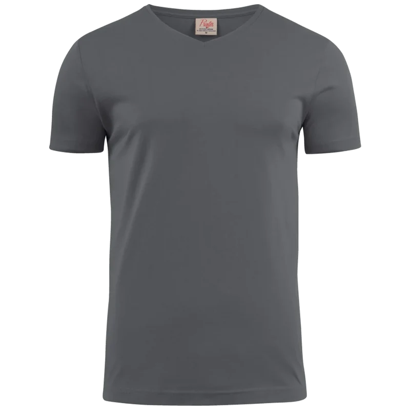 Printer Essentials Heavy V-neck T-Shirt Heren 2264024
