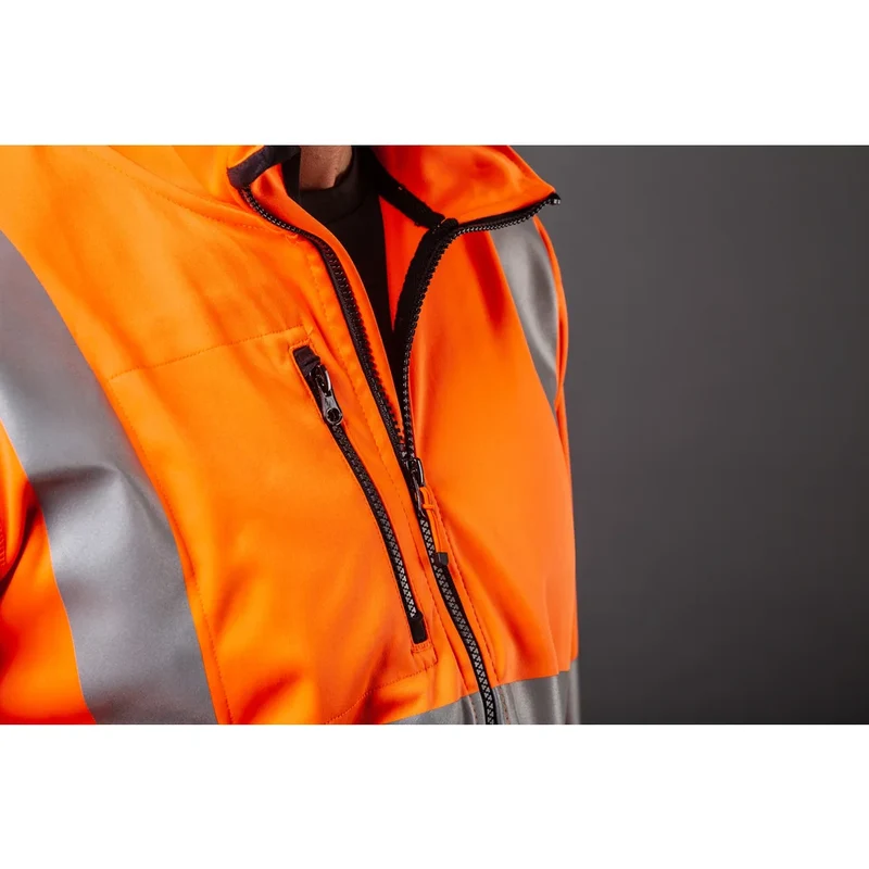 Projob Prio 6105 Signalisatie Lichte Softshell EN ISO 20471 Klasse 3 646105