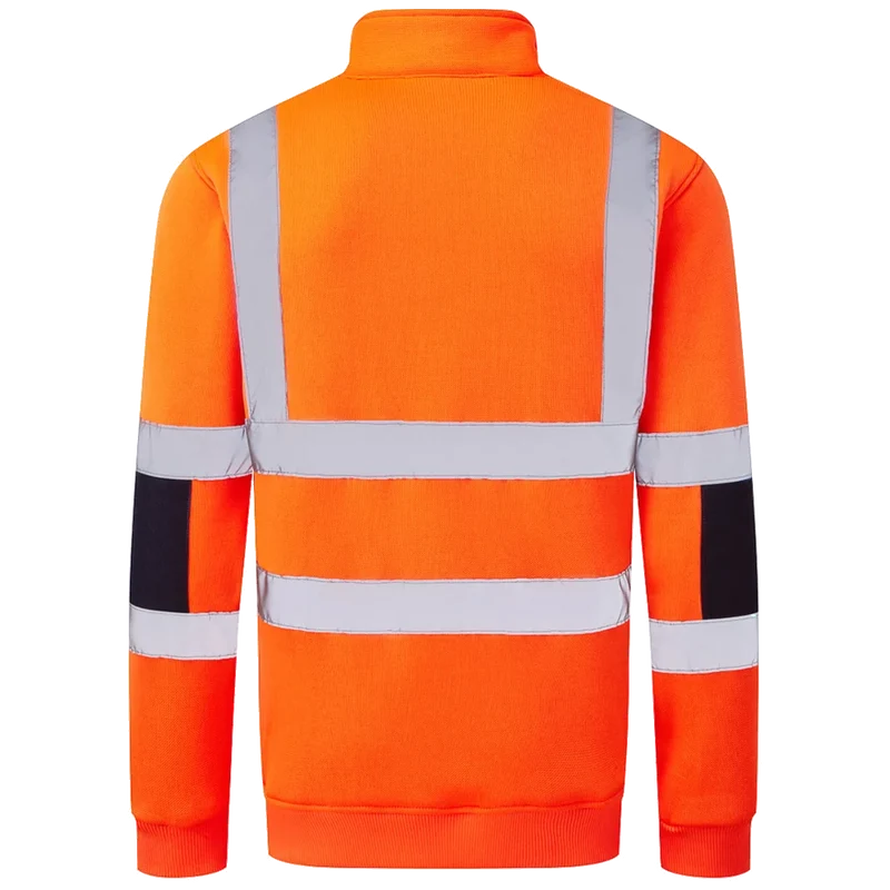 Portwest Hi-Vis Knit Halfzip Sweatshirt Kl. 3 B314