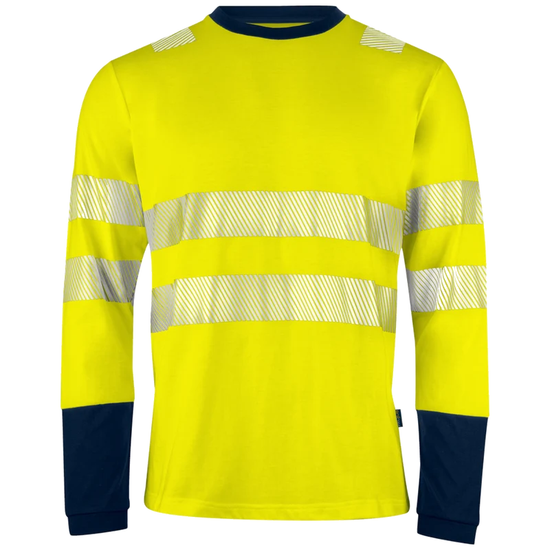 Projob Workwear 6014 Signalisatiet-Shirt Lange Mouwen EN ISO 20471 Klasse 3 646014