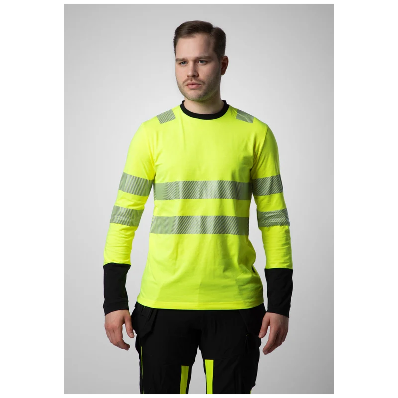 Projob Workwear 6014 Signalisatiet-Shirt Lange Mouwen EN ISO 20471 Klasse 3 646014