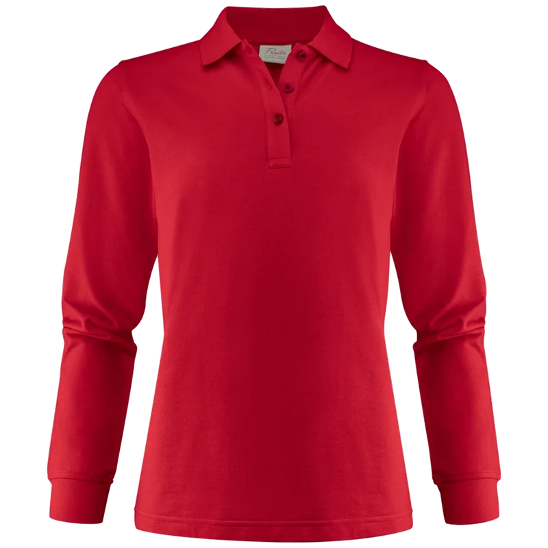 Printer Essentials Surf Pro L/S Polo Pique Dames 2265027