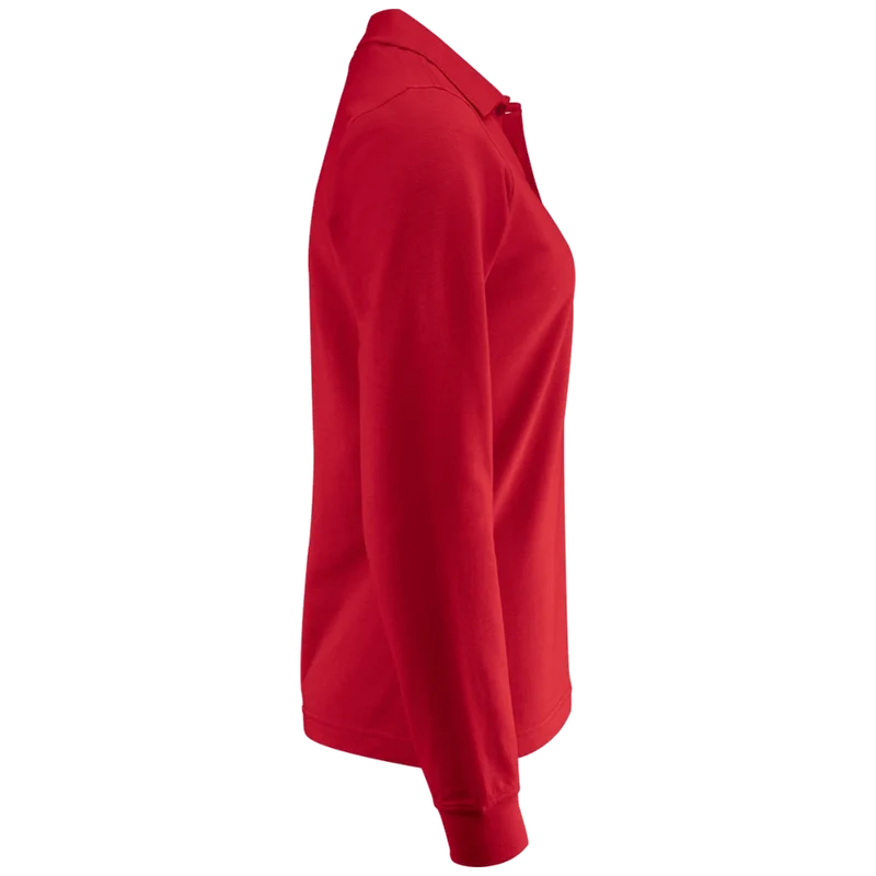 Printer Essentials Surf Pro L/S Polo Pique Dames 2265027
