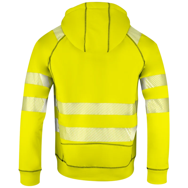 Projob Workwear 6130 Signalisatiehoodie Gevoerd EN ISO 20471 Klasse 3/2 646130