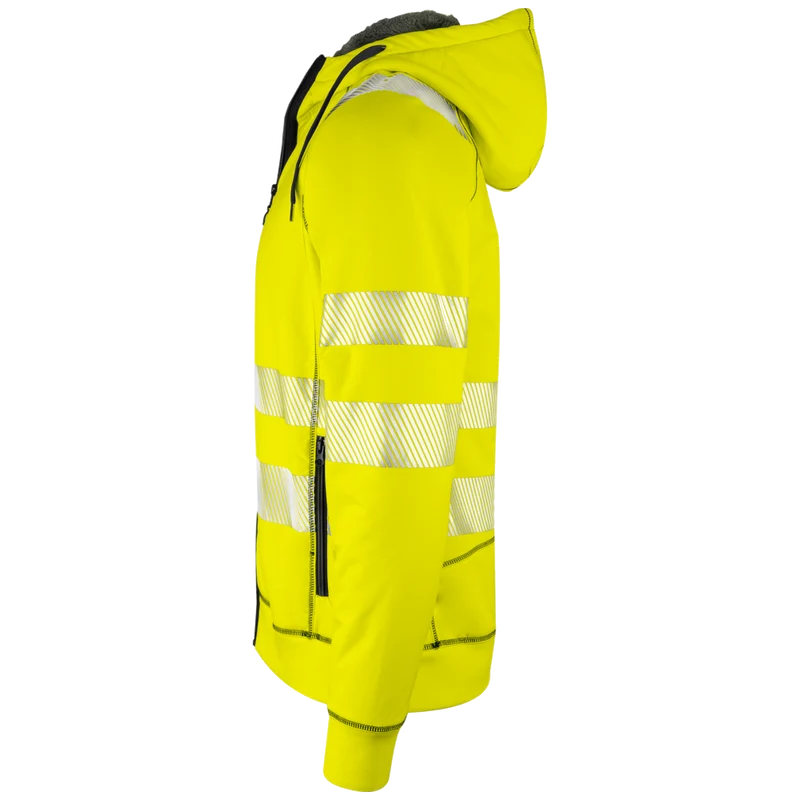 Projob Workwear 6130 Signalisatiehoodie Gevoerd EN ISO 20471 Klasse 3/2 646130