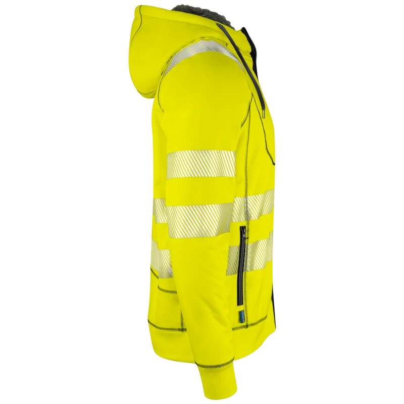 Projob Workwear 6130 Signalisatiehoodie Gevoerd EN ISO 20471 Klasse 3/2 646130