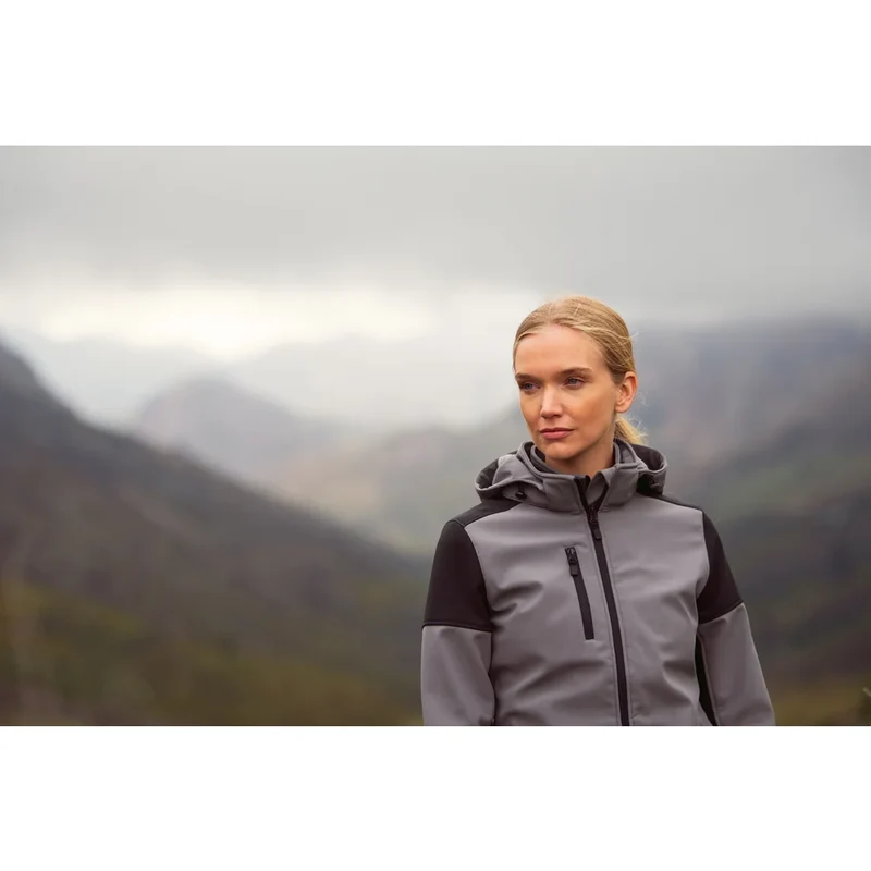Printer Prime Bicolor Softshell Jas Dames 2261066