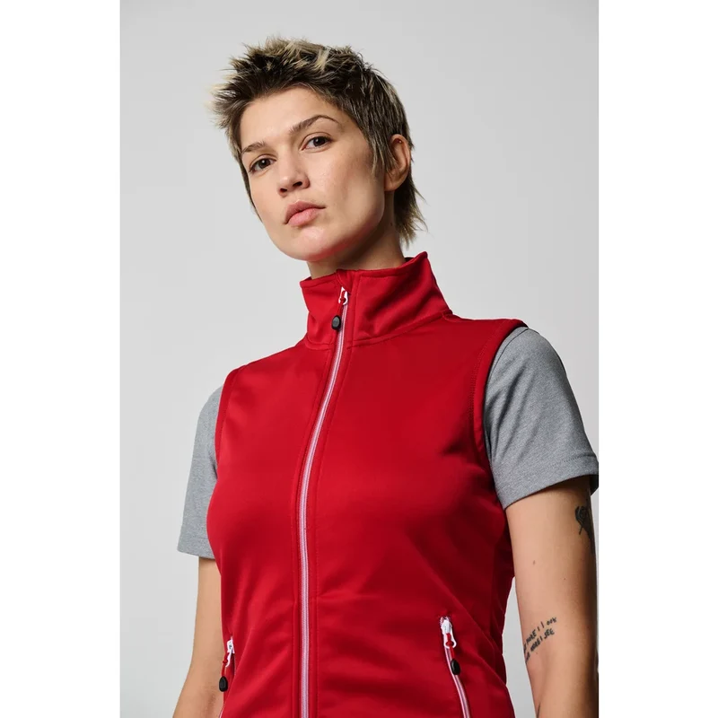 Printer Red Powerslide Bodywarmer sweater Dames 2262073
