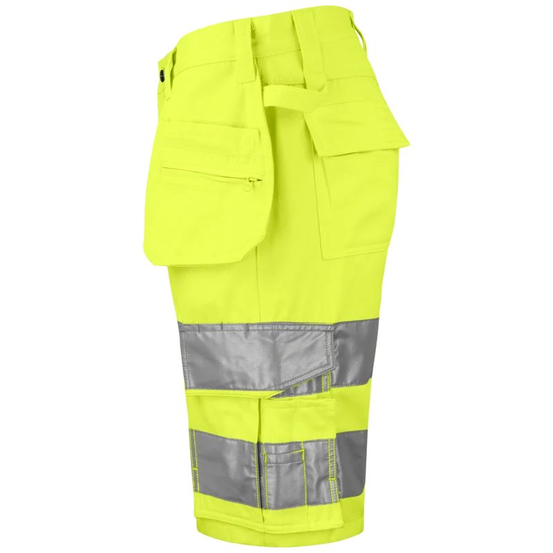 Projob Prio 6535 Signalisatieshort Met Spijkerzakken EN ISO 20471 Klasse 2 646535