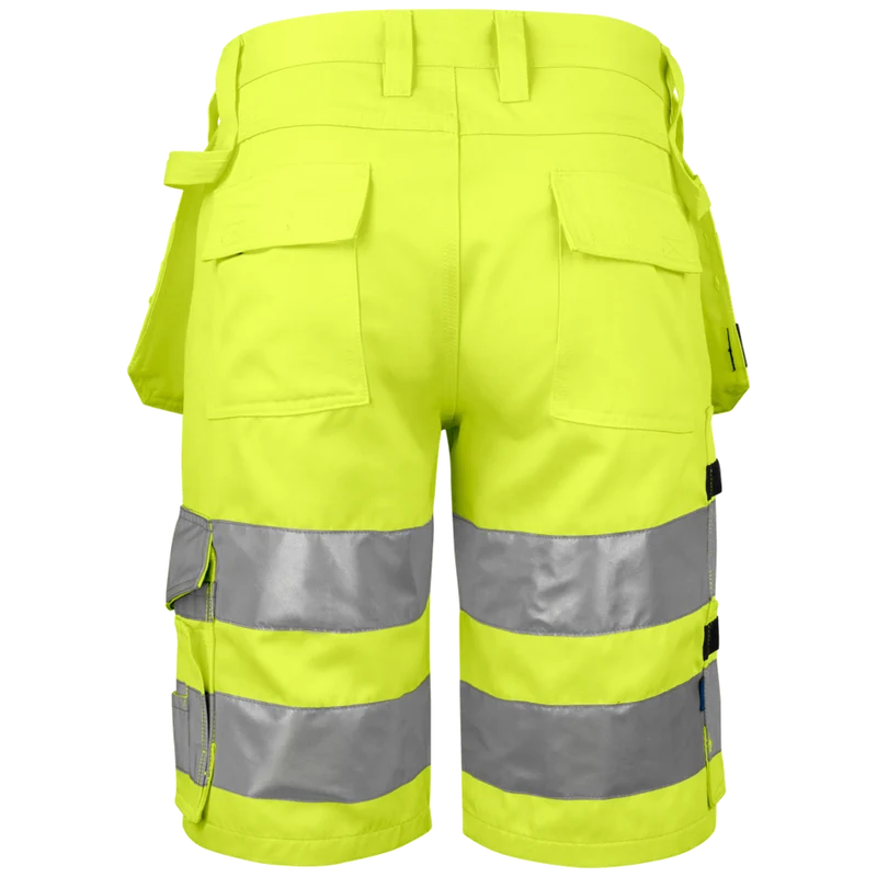 Projob Prio 6535 Signalisatieshort Met Spijkerzakken EN ISO 20471 Klasse 2 646535