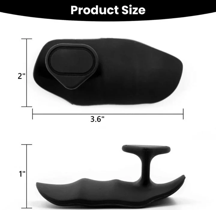Handtrainer Griffhilfe | Rutschfester Halt | Ergonomisches High-Tech-Gummi