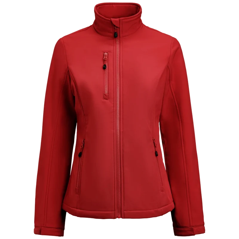 Printer Red Airwalk Softshell Jas Dames 2261074