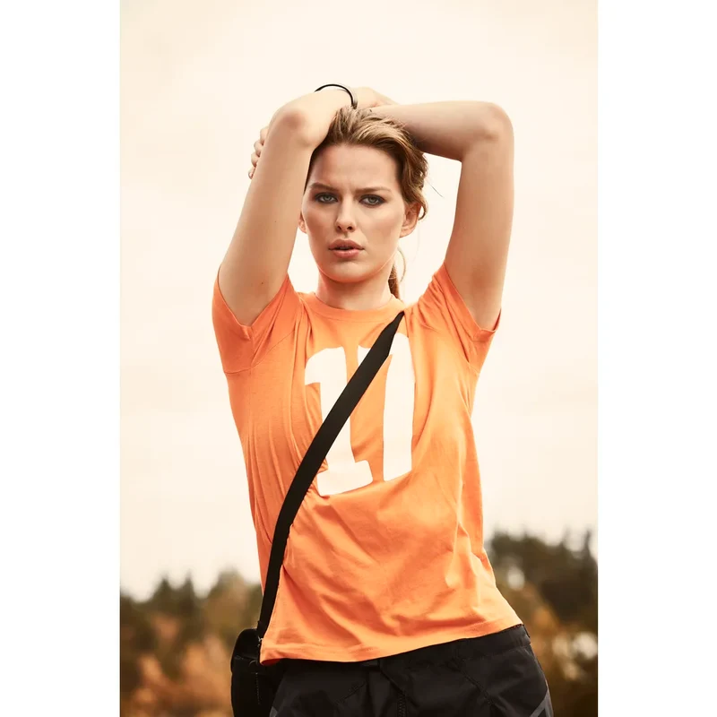 Printer Active Wear Heavy T T-Shirt Dames 2264014