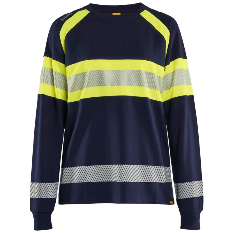 Blaklader Dames T-shirt lange mouwen High Vis 3610-1030