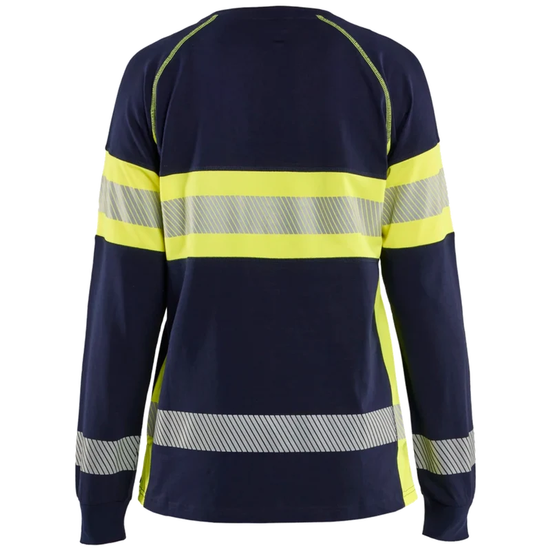 Blaklader Dames T-shirt lange mouwen High Vis 3610-1030