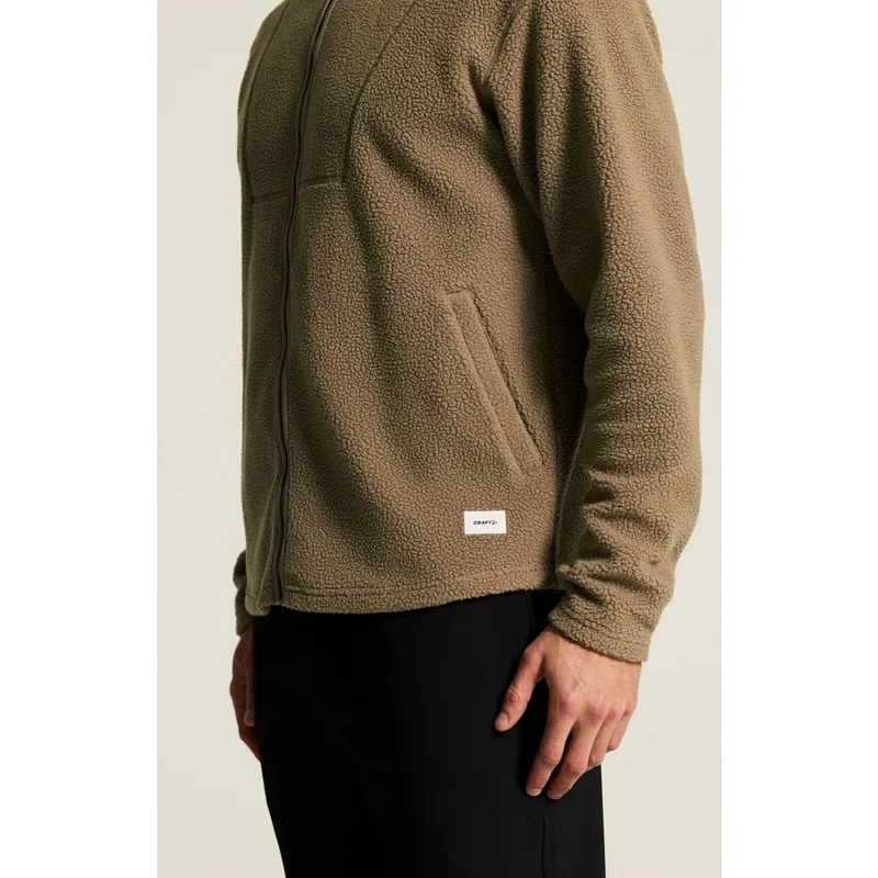 Craft Join Pile Fleece Fz Hood Heren C18078