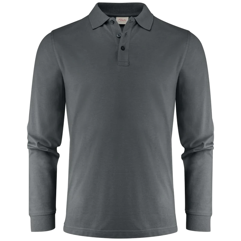 Printer Essentials Surf Pro L/S Polo Pique Heren 2265026