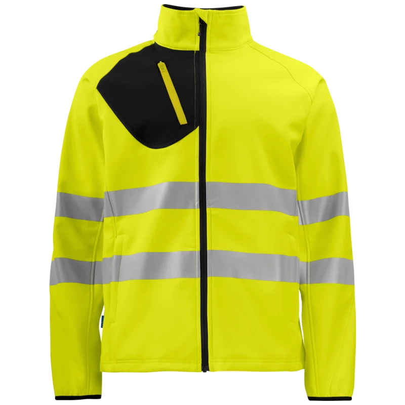 Projob Prio 6432 Signalisatiesoftshell EN ISO 20471 Klasse 3 646432