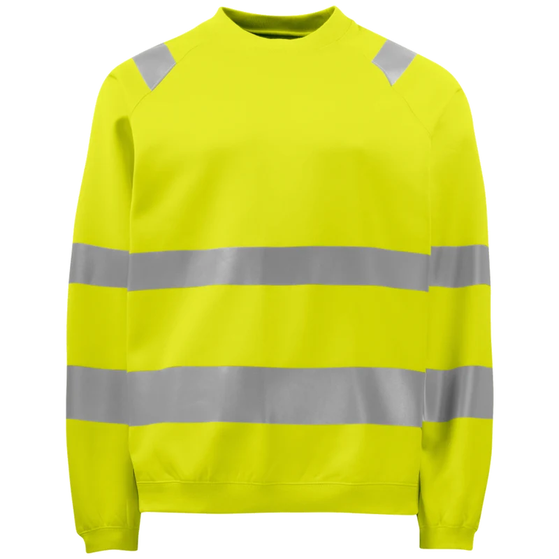 Projob Prio 6106 Signalisatiesweater Ronde Hals EN ISO 20471 Klasse 3 646106