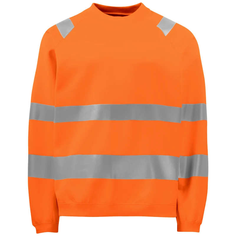 Projob Prio 6106 Signalisatiesweater Ronde Hals EN ISO 20471 Klasse 3 646106